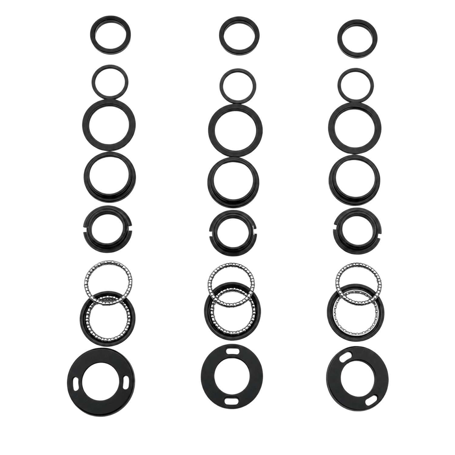 Lager Ringe und Abdeckteile des Steuersatzes für das Cyseekin C10 E-Bike