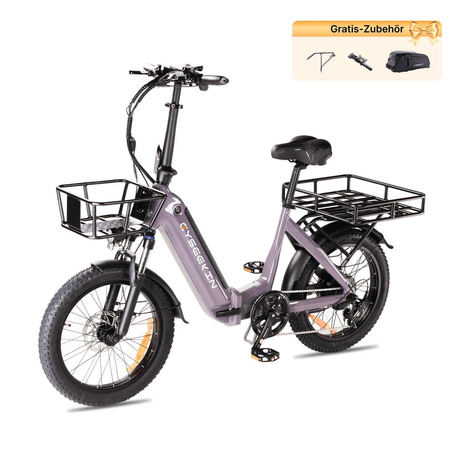Cyseekin C20 Mini Cargo E-Bike für Stadt, Alltag und Pendeln