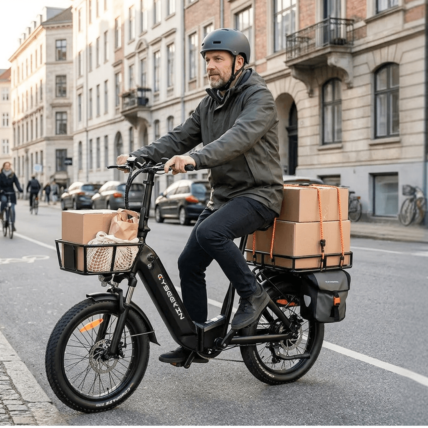 Cyseekin C20 Mini Cargo E-Bike für Stadt, Alltag und Pendeln