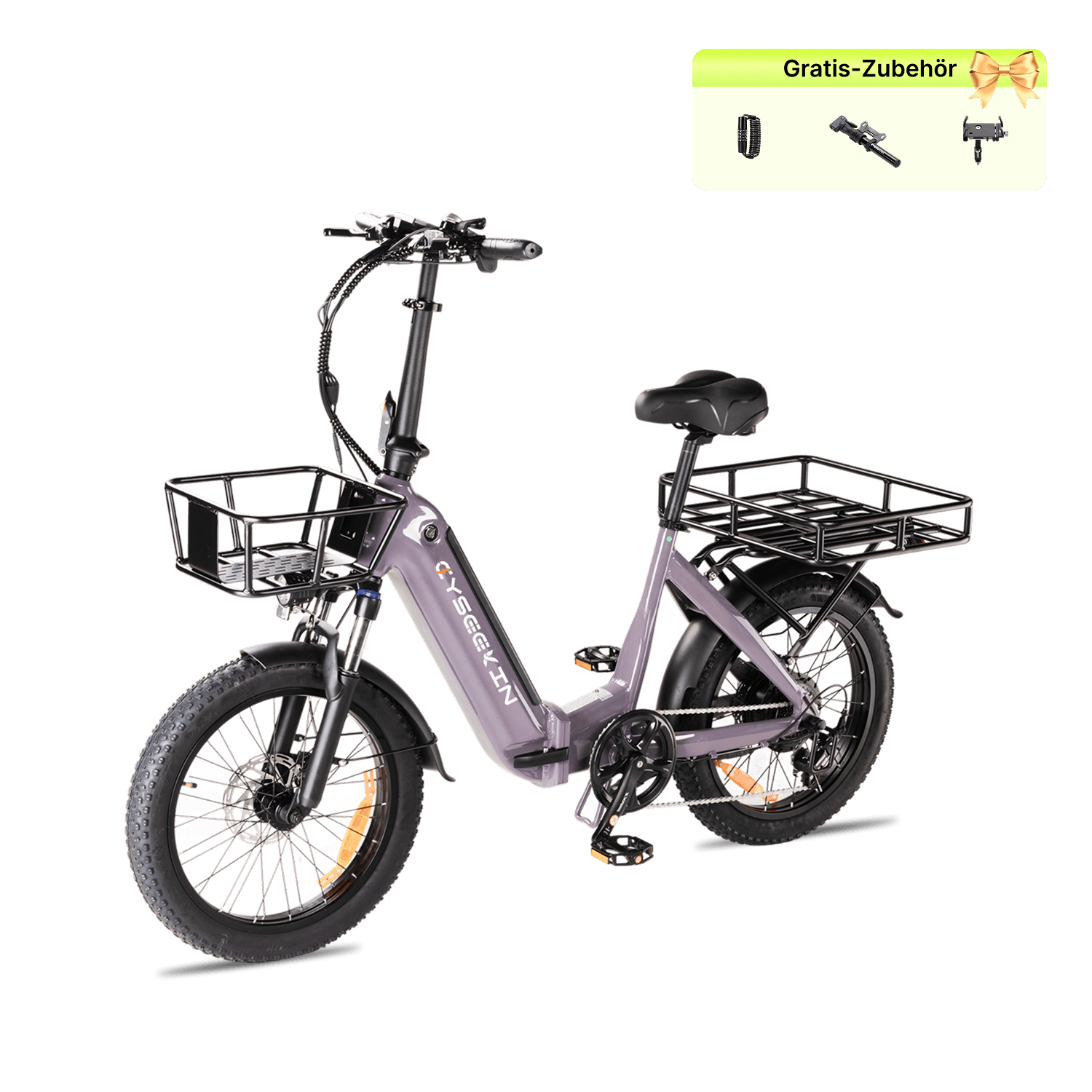 Cyseekin C20 Mini Cargo E-Bike für Stadt, Alltag und Pendeln