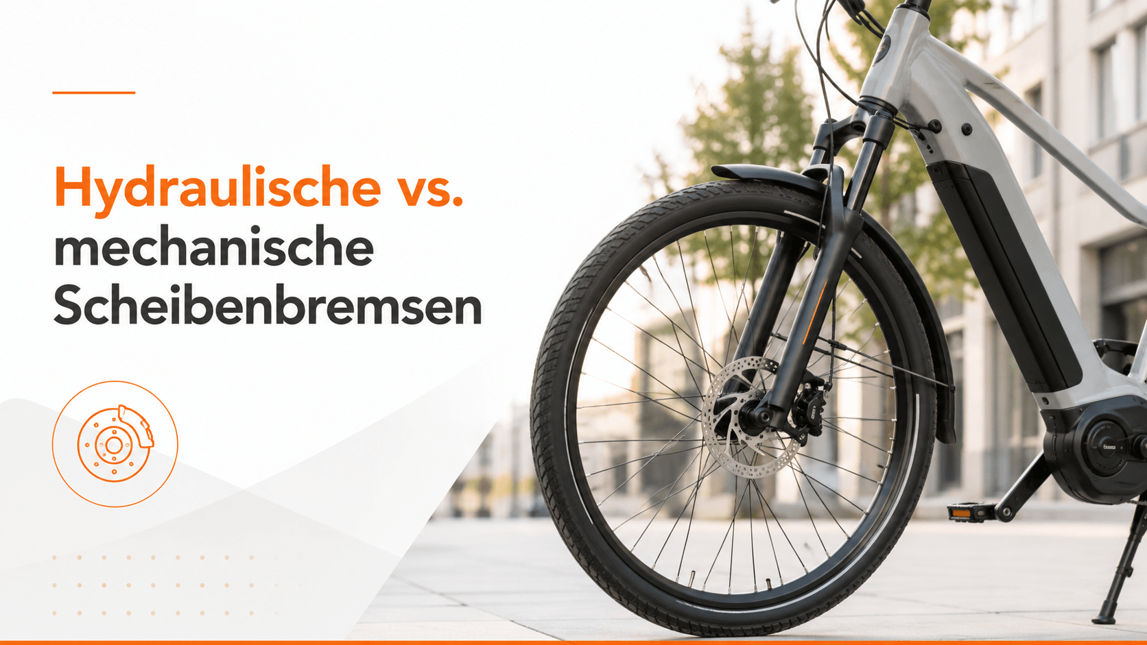 Hydraulische vs. mechanische Scheibenbremsen: Was ist besser fürs E-Bike?