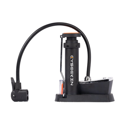 Fahrrad-Fußpumpe mit Manometer (AV/SV)