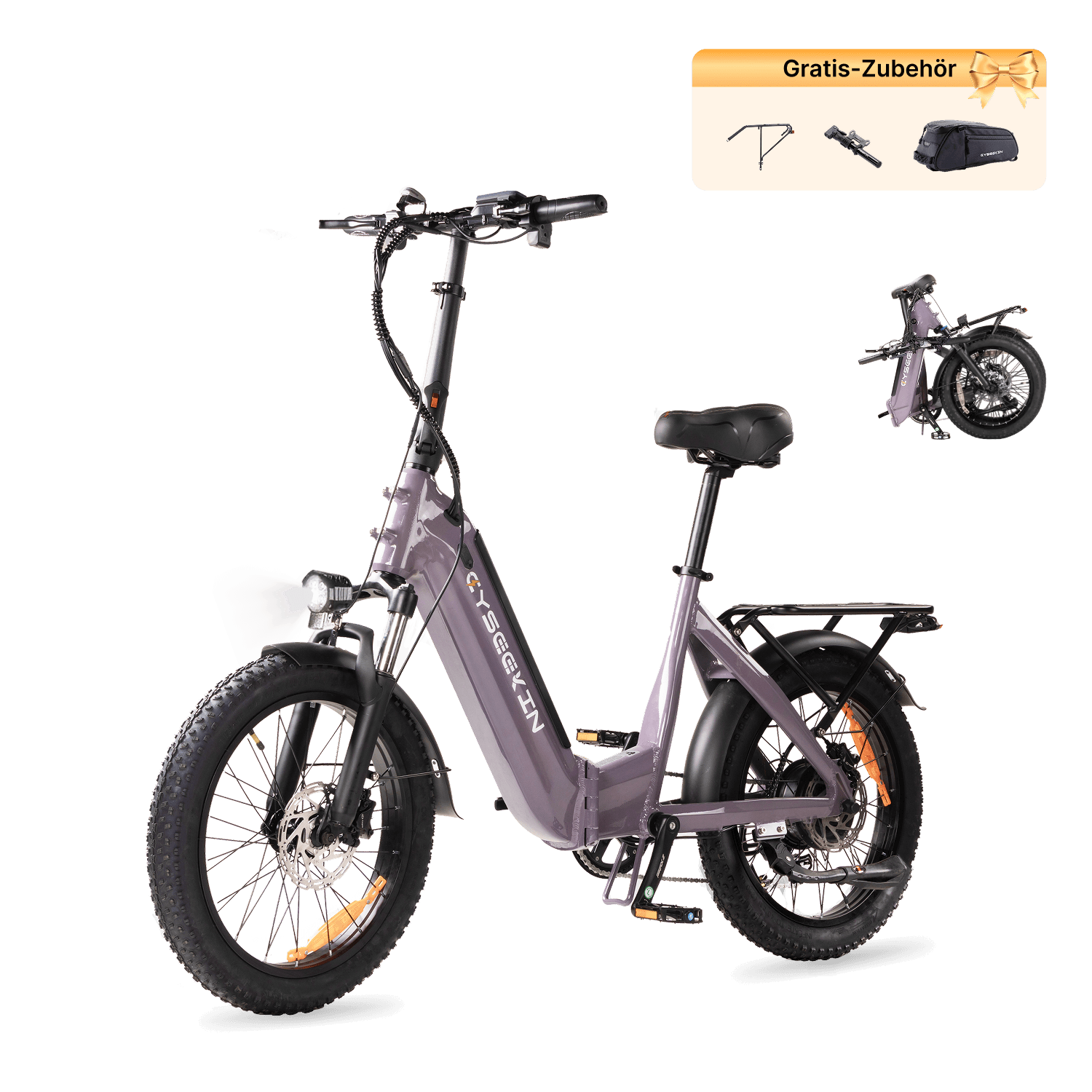C20 Falt-E-Bike mit Tiefeinsteiger