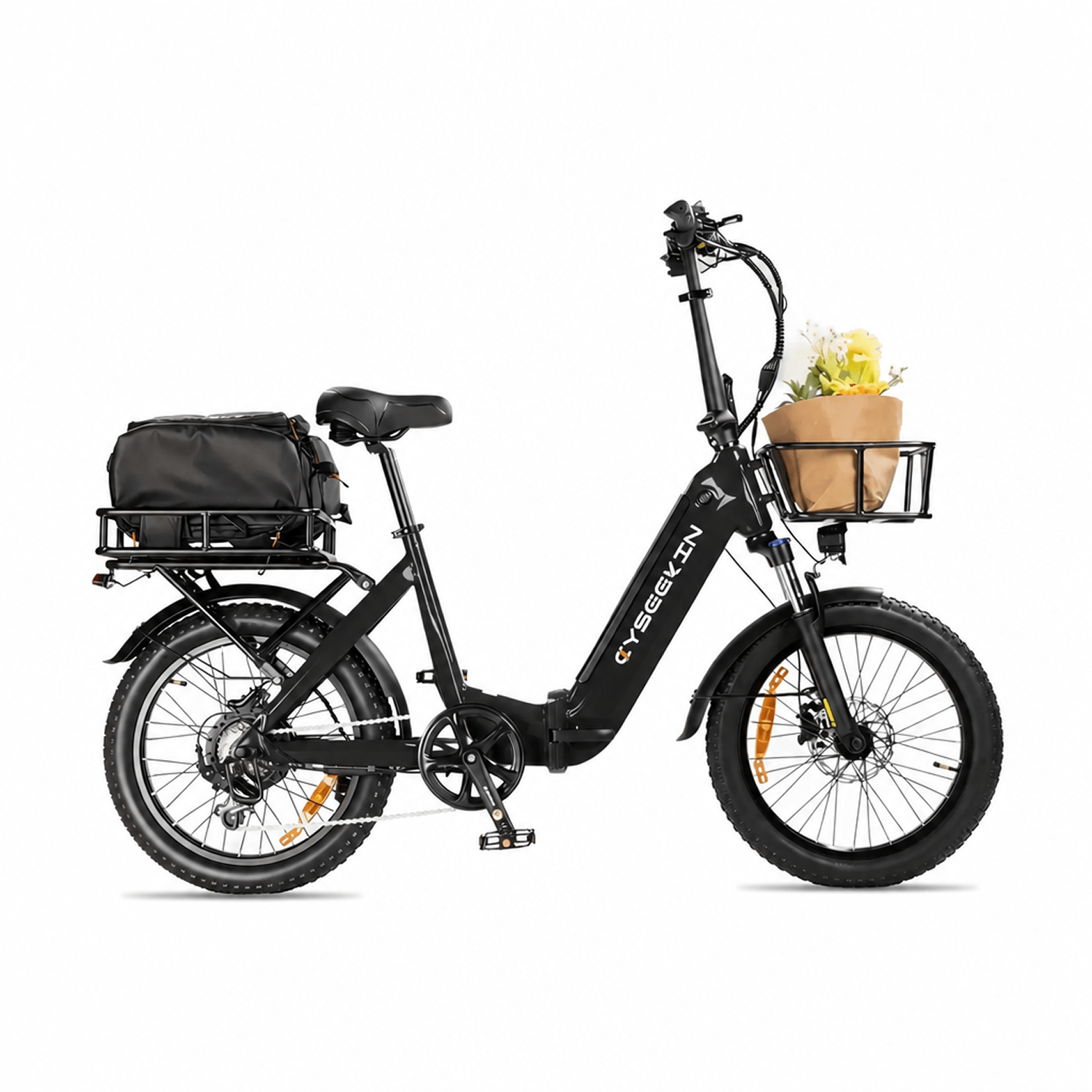 C20 - Negro - Paquete Mini-Carga – Cesta delantera + portaequipajes
