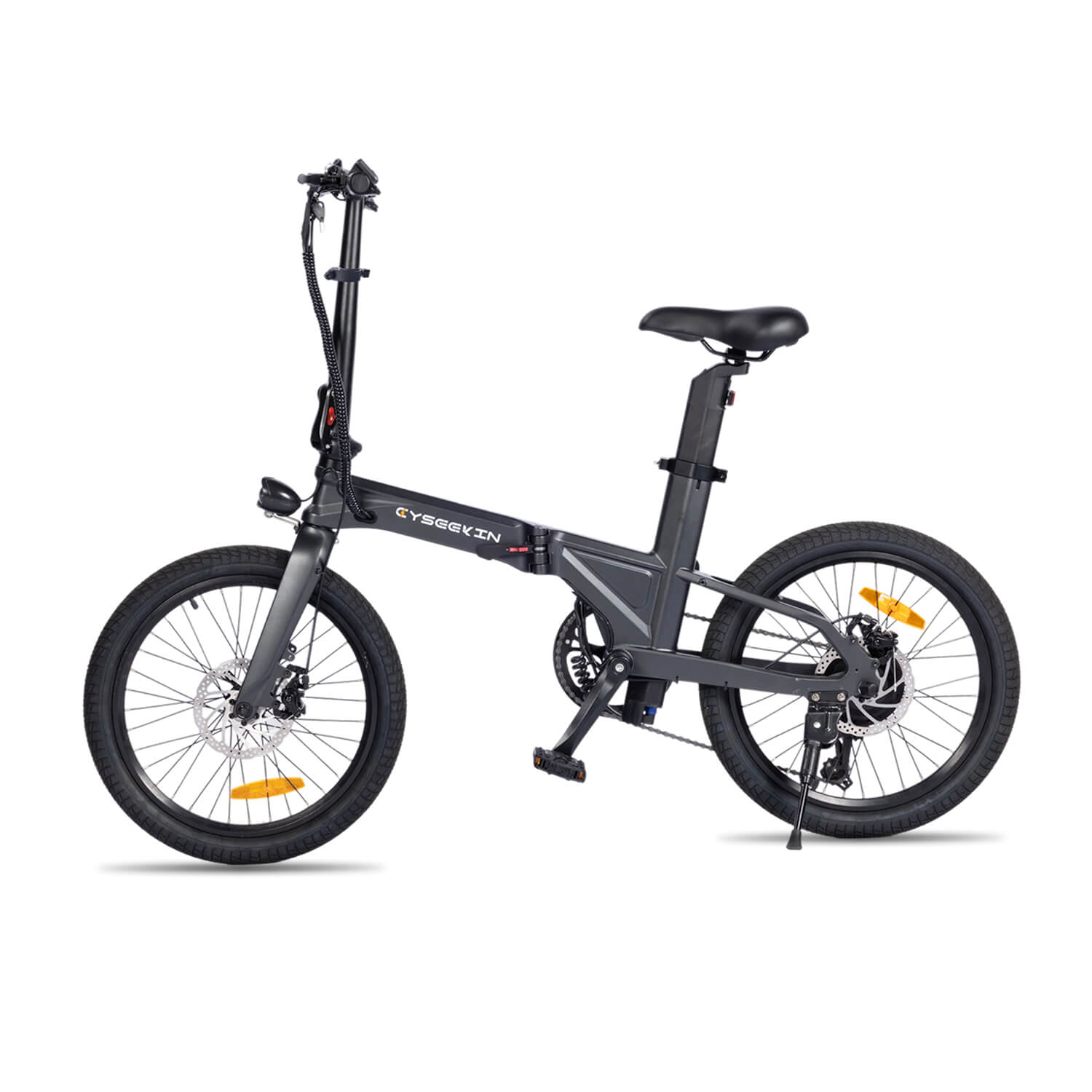 Cyseekin C10 Klapprad E-Bike Doppelpack für Paare Pendler und Freizeit_Schwarz