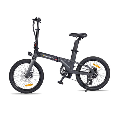 Cyseekin C10 Klapprad E-Bike Doppelpack für Paare Pendler und Freizeit_Schwarz