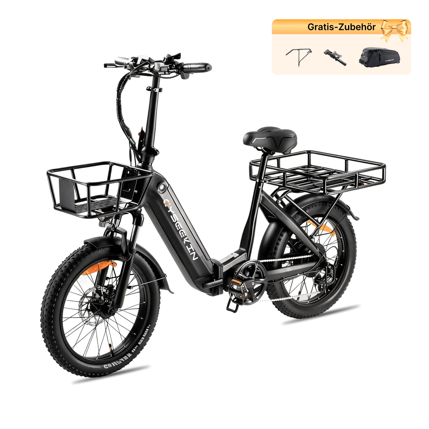 Cyseekin C20 Mini Cargo E-Bike für Stadt, Alltag und Pendeln