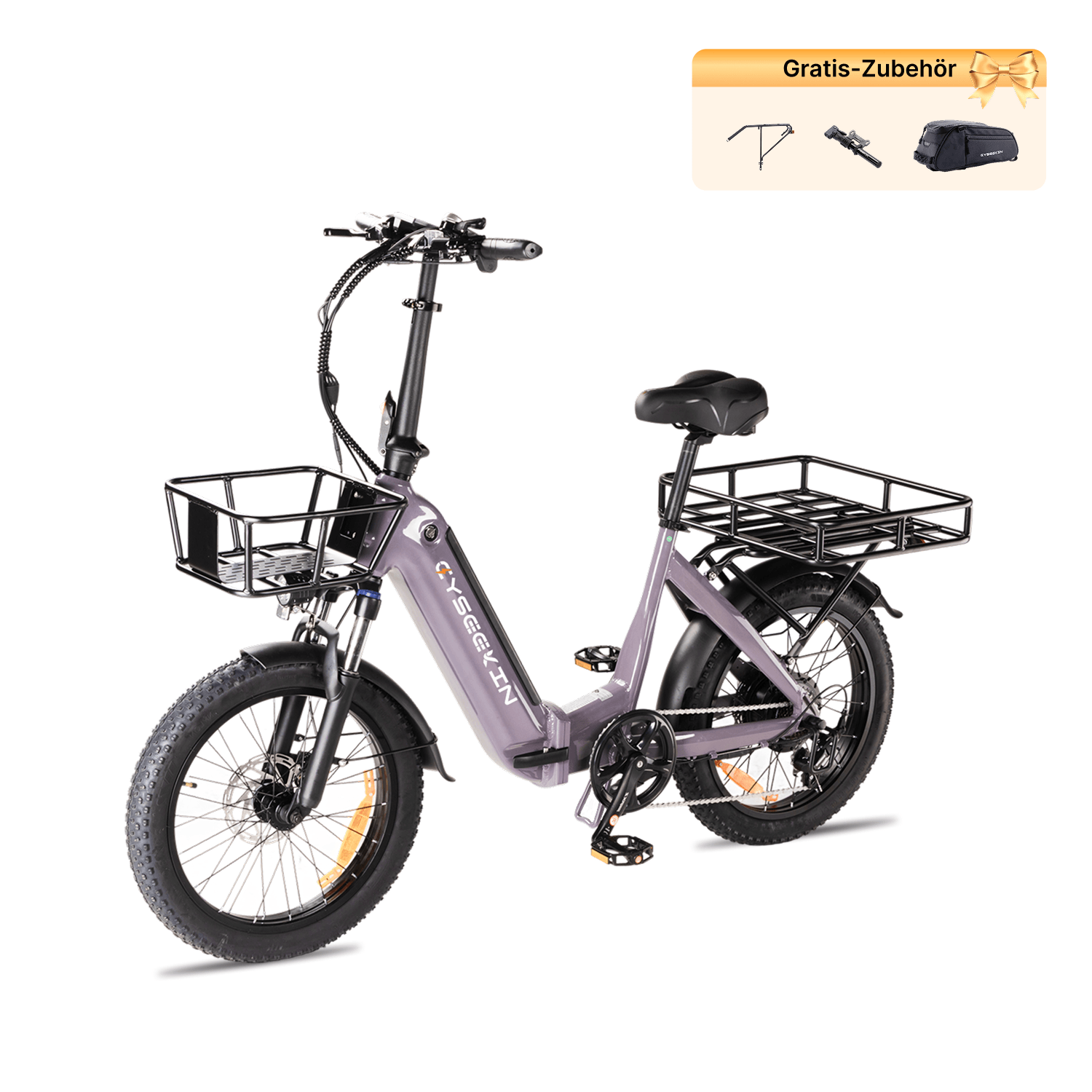 Cyseekin C20 Mini Cargo E-Bike für Stadt, Alltag und Pendeln