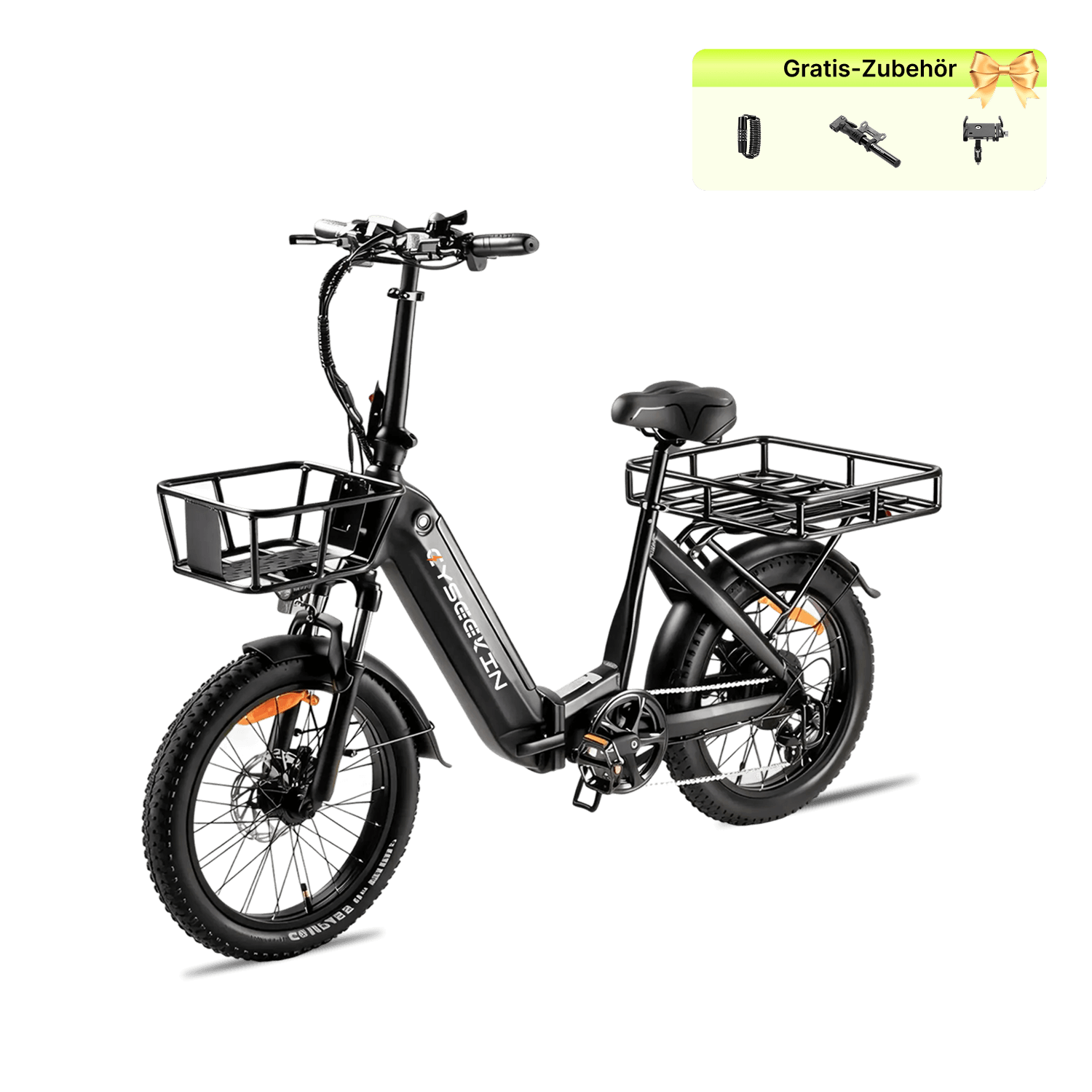 Cyseekin C20 Mini Cargo E-Bike für Stadt, Alltag und Pendeln