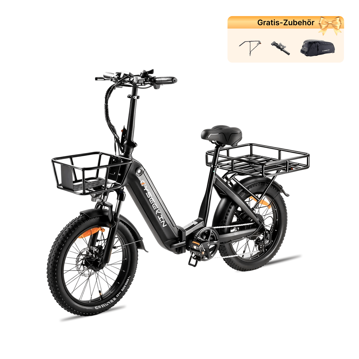 Cyseekin C20 Mini Cargo E-Bike für Stadt, Alltag und Pendeln