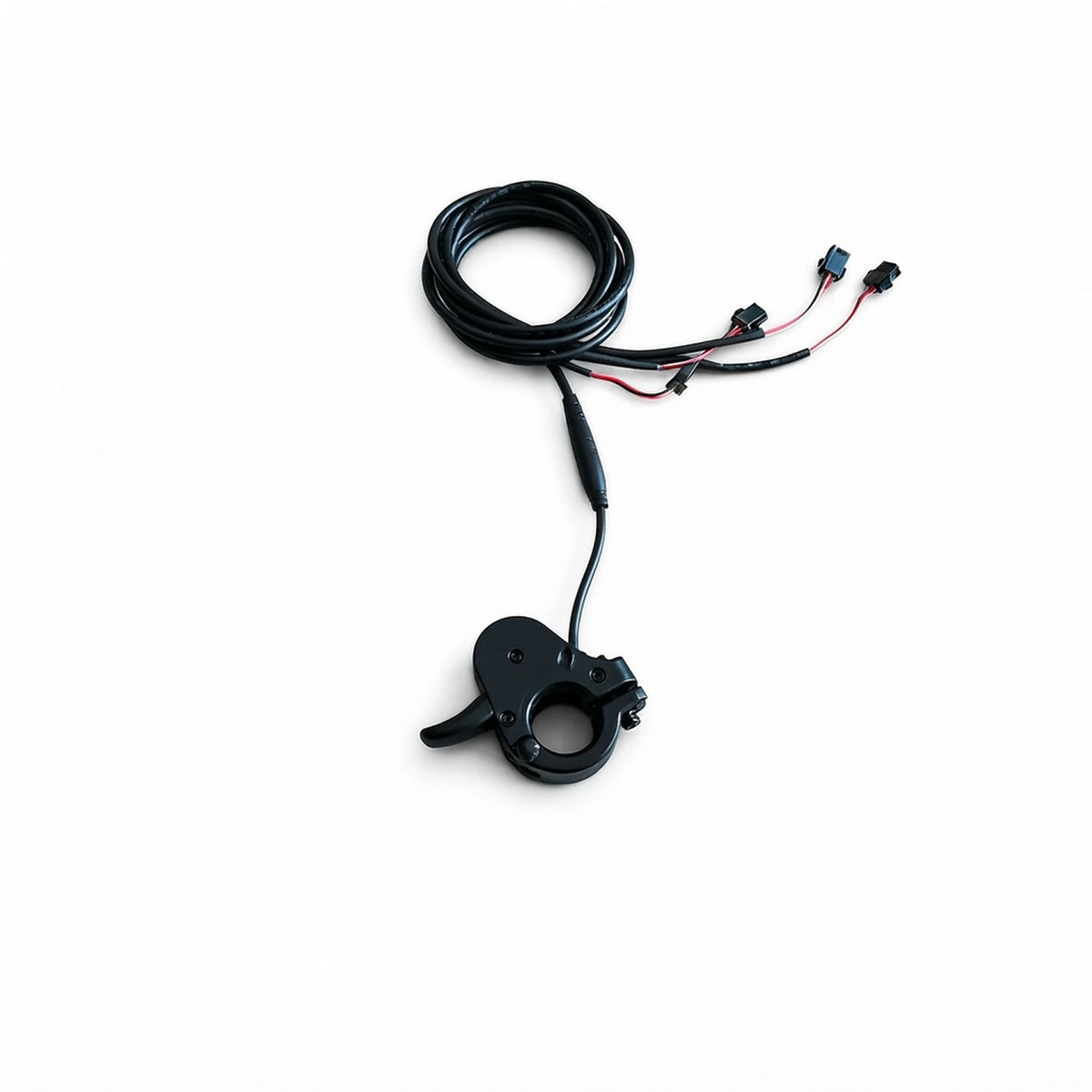 Schwarzes Daumengas mit Kabel für das Cyseekin C10 E-Bike