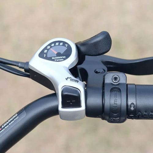 Shimano 7-Gang-Schaltung des Cyseekin S10